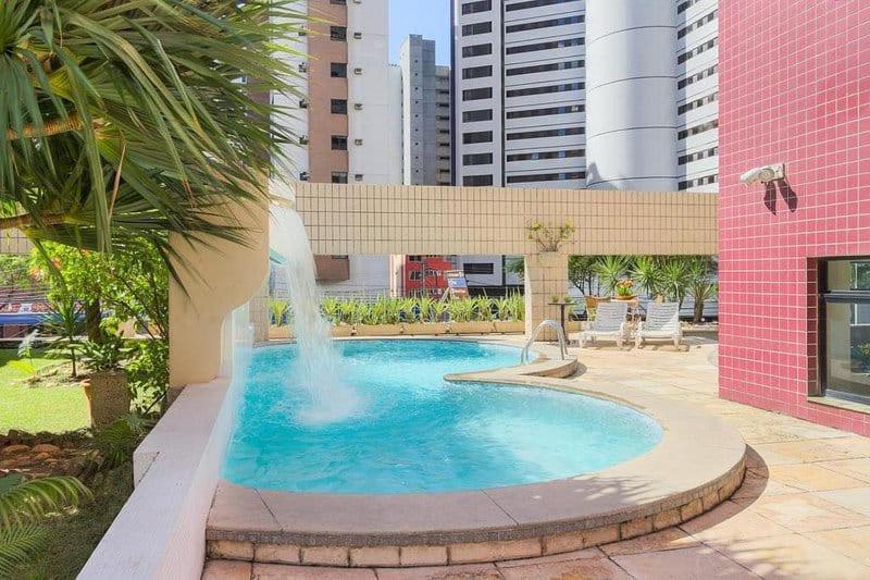 Lindo Flat Proximo A Beira Mar De Meireles Fortaleza 외부 사진